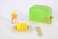 Hölzernes der Toaster-Spielzeug der Kleinkinder, das Spiel-Küchen-Sätze Kinder Soild hölzerne