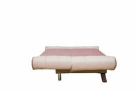 Schnittlagerschwellen-Sofa Browns Flodable, Schlafcouch des Sitzer-3 mit justierbarer Rückenlehne