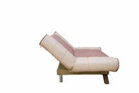 Schnittlagerschwellen-Sofa Browns Flodable, Schlafcouch des Sitzer-3 mit justierbarer Rückenlehne