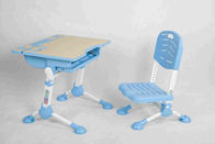 Versteckte Fach-Plastikkinderspielzimmer-Möbel-Schreibtisch-und Stuhl-gesetzte justierbare Höhe/Fuß