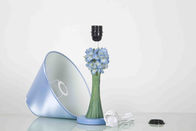 W27 * D27 * H46CM steuern Tischlampen weich mit Unterseiten-Filz-Bedeckungs-/Blumen-Form automatisch an