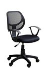 Schwarzes Gewebe-ergonomischer Innenministerium-Computer-Stuhl mit Maschen-Rückseite/Rädern
