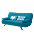 Leichtes blaues Gewebe faltbarer Sofa Bed For Home